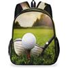 WowPrint Zaino sportivo da golf per bambini, per scuola materna, zaino da viaggio, zainetto casual per bambini, ragazzi e ragazze, Colore, 34 cm