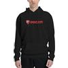 KVHSVEGO Compatible with Ducati Felpa con Cappuccio da Uomo, Maglia, Maglione a Maniche Lunghe con Pullover Casual Tascabile
