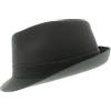 votrechapeau - Cappello Trilby a tesa stretta - Catana - Grigio scuro - 62 cm