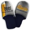Generic Pantofole Ciabatte in Spugna Personalizzate con Foto 36 37 38 39 40 41 42 43 44 45 Idea Regalo Festa del papà Uomo Compleanno per Lui Natale ''Beer Daddy '' con Data