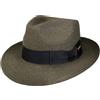 Stetson Kendrick Fedora Cappello in Canapa Prodotto in Italia Unisex Primavera Estate