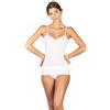 EGI Canotta Tubolare Donna in Lana e Seta Made in Italy (6 / XL)