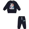 Champion Legacy Play With Graphics Td (306916) - Ultra-light Powerblend Fleece Crewneck Completo Bambini e ragazzi (Pacco da 1)
