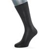 ALBERT KREUZ calze nere da uomo calzini pura seta 42-44