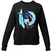 Generico Felpa Uomo Diego Diez - Felpa Girocollo D1os Napoli -Taglie dalla S alla XXL (M, Blu)