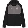 PUMA Giacca da allenamento AC MILAN PREMATCH WOVEN Nero e Grigio XXL, nero e grigio, XXL