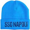 3R SPORT SRL Berretto Invernale Napoli | Cappello Calcio Napoli | Taglia Unica da Adulto PS 37023