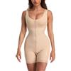 DAIHAN Body Modellante Donna Corsetto Vita Dimagrante Body Contenitivo Con Cerniera Body Shaper Intimo Modellante Piacevole Shapewear Contenitivo Bodysuit,Beige,XXL
