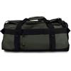 RAINS Il borsone Duffel Bag Small è un modello altamente funzionale pensato per i viaggi. Il borsone è ideale per i viaggi ed è caratterizzato da una forma tubolare, una capiente apertura per riempir.