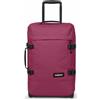 EASTPAK Tranverz S Trolley Cabina 42L (51 x 32,5 x 24 cm), valigia bagaglio a mano con ruote, resistente e leggera, doppio scomparto, manico telescopico e TSA lock - WINE BURGUNDY
