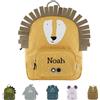 upstitch studio Trixie Zaino per bambini con nome personalizzato ricamato, leone, Rucksack KLEIN/SMALL