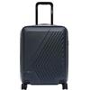 K-Way Trolley Cabina Eudoxie, Blu Scuro, 100% Policarbonato, 55x38x22 cm, 39L, 4 Ruote Spinner, Chiusura TSA