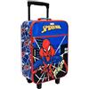 Coriex Valigia per Bambini Spiderman Trolley Bagaglio a Mano Borsone da Viaggio per Bambino Trolley per la Scuola