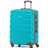 Flight Knight Valigie Rigide in ABS Leggere con 4 Ruote, Bagaglio a mano da cabina approvato per oltre 100 compagnie aeree come EasyJet, British Airways, RyanAir, Emirates e molte altre