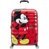 American Tourister Wavebreaker Disney - Spinner M, bagaglio per bambini, 67 cm, 64 L, multicolore (Mickey Comics Red)