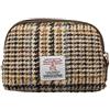TAILORMAP Harris Tweed Mini Travel Makeup Carry Case Cosmetici Borsa Portatile Elettronica Accessori Organizzatore Portamonete, N. 2154, Scozzese scozzese