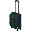 Valigeria.shop ORMI trolley piccolino bagaglio a mano da cabina piccolo ideale solo per brevi viaggi 4 Ruote (Verde, S (50x20x32))