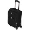 Ormi Trolley Piccolino Espandibile Semirigido in Poliestere 50 Cm 30 Litri 4 Ruote, Bagaglio a Mano piccolo ideale solo per brevi viaggi (Nero)