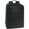 Comix - Zaino Compact Black, ideale per Scuola, ufficio e tempo libero, Dotato di Tasche Multiple Per Organizzare il Proprio Materiale