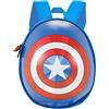 Marvel Captain America Shield Cap-Zaino Eggy, Blu, 24 x 28 cm, Capacità 6 L