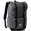 Herschel Supply Co. Little America Mid, Raven Crosshatch, One Size