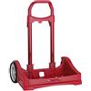 Aurora Store.it CARRELLO PER ZAINO PIEGHEVOLE COMPLETAMENTE SAFTA TROLLEY ROSSO PORTA CARTELLA
