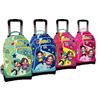 Tinta Unita TROLLEY SCUOLA STACCABILE GLITTERATO ME CONTRO TE + 1 Glitter colorato in omaggio New 2021/2022 (Azzurro)