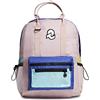 Invicta Zaino Borsa Vax, Rosa Viola Azzurro, Tasca Porta PC 13'', Studio Lavoro, 100% Tessuto ECO Material, per Uomo e Donna