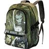 KARACTERMANIA Marvel Zaino Fight HS FAN, 31 x 44 cm, Capacità 24 L, Verde Militare Avengers