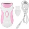 Fyearfly Epilatore Elettrico Donna Depilazione Indolore Avambracci Gambe Zona Bikini Ricaricabile USB Rosa 10,5 cm