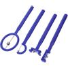 COLLBATH Strumenti Logopedia 4 Pezzi Allenamento Lingua, Trainer Punta Lingua Blu | Riabilitazione Orale, Pronuncia e Precisione, Design Ergonomico Leggero, per Ragazzo Ragazza e Ragazzi