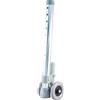 INTERMED Srl Gambe per deambulatore diametro 3 pollici con ruote fisse e sistema autobloccante Art. AD-R3A
