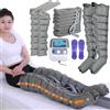 Generico Presso Terapia Gambe Linfodrenante, 8 Camere Pressoterapia Linfodrenaggio per Casa, Pressoterapia Linfodrenaggio Total Body Con Funzione Di Cronometraggio (2gambe+2braccia+vita)