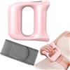 Generico Anello Massaggiatore - Anello Fasciale Multifunzionale per tutto il Corpo - Dispositivo Multifunzionale Ergonomico 3 Modalità 5 Livelli per Rilassamento di Pancia Collo Braccia Gambe Vita e Recupero M