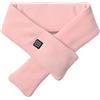 YuchiFa Sciarpa riscaldata, cuscinetto riscaldante per il collo, scaldacollo portatile per uomo e donna con 3 modalità di riscaldamento (Pink)