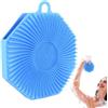 YNPQTDS Scrubber per il corpo in silicone - Scrubber da bagno in silicone per il corpo - Accessori da bagno delicati, esfoliante per la pelle, massaggiatore per cuoio capelluto, spugne da doccia per
