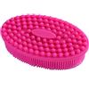 Telismei Spazzola da bagno in silicone, per massaggi, spazzola per il corpo, spazzola da bagno e massaggi, spazzola per corpo in silicone per doccia, spazzola per doccia con setole molto morbide