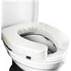 Generico Sedile Per Water Alzato - Rialzo Wc Per Anziani E Disabili, Ergonomico Impermeabile Portatile, Alzawater Per Protesi Anca, Anziani Sicurezza Assistenza Casa Viaggio Ospedale Camper