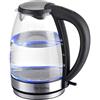 Triomph ETF1580 - Bollitore elettrico con contenitore di vetro, 1,7 L