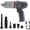 BEPER P202ASP410 Mini Aspiratore e Soffiatore Brushless 2 in 1, 80W, 11000 PA, Ricaricabile USB-C, Filtro HEPA Lavabile, 6 Accessori, per Auto