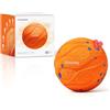 Cheerble Palla Interattiva per Cani - Wicked Ball Air Neo con Modalità Rilassante, Giocattolo per Cani con 3 Modalità, IPX7, E-TPU, Giocattolo Silenzioso per Cani Piccoli e Grandi, arancione