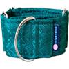 Woofpetshop® Collar Martingale, Collare per Cane Piccolo, Medio, Grande, Collare per Cane ideale per Galgo e Podenco (5 cm - Taglia L (44~58 cm), Verde Giustizia)