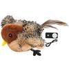 Generic Giocattolo interattivo Flappy Bird - di uccellino in peluche ricaricabile tramite USB, giocattolo per gatti con telecomando con sbattitura per gatti al coperto, per esercizi di caccia giocosi e