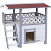 Kerbl Pet KERBL Niche pour chat Lodge Ontario - 77x50x73cm