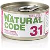 Generico Natural Code Scatoletta Umido Gatto 85gr (N.31 POLLO CAROTE)