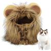 Generico Parrucca Con Criniera Di Leone Per Gatto, Parrucca Con Criniera Di Leone Per Animali Domestici,Parrucca Con Criniera Di Leone Cappello Per Costumi Per Animali Domestici | Fantasia Capelli Di Leone Ves