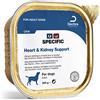 SPECIFIC® Heart & Kidney Support (CKW) - 6x300g - Cibo umido per cani adulti - Omega 3 e olio di krill - Basso contenuto proteico per ridurre il carico di lavoro dei reni - DECHRA Veterinary Products