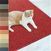 Floordirekt Sisal - Zerbino in sisal, resistente e disponibile in diversi colori e dimensioni (40 x 60 cm, rosso)