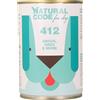 Generico NATURAL CODE 412 ANGUS, FARRO E MORE FOR DOG- 6 CONFEZIONI DA GR. 400