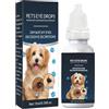 Generico Collirio per Gatti | Detergente Oculare 10ml per Cani - Formula Delicata Rimuove Macchie da Lacrime e Lenisce Irritazioni per Cuccioli e Gattini